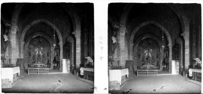 Interior de l'església de Sant Martí