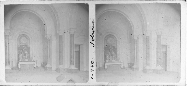 Interior de la capella de Nostra Senyora del Claustre a Solsona