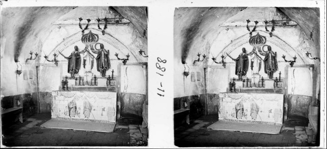 Interior de la capella de Sant Ponç