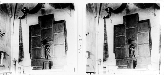 Interior de l'església de Sant Sebastià dels Gorgs