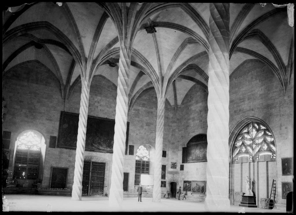 Interior de la Llotja de Palma de Mallorca (AFCEC SOLER D 2171)