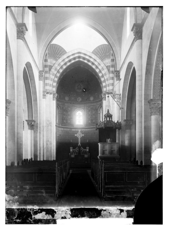 Interior of the Lutheran Church of the Redeemer, Jerusalem LOC matpc.08782