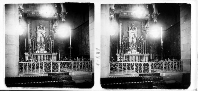 Interior de la Capella de Sant Jordi de la Diputació de Barcelona