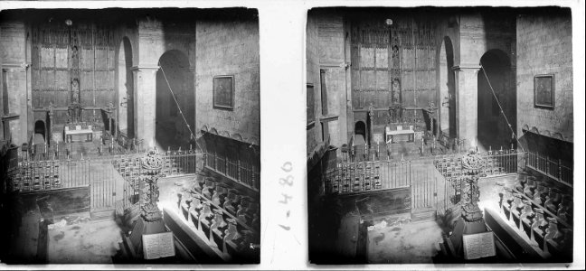 Interior de Sant Joan de les Abadesses