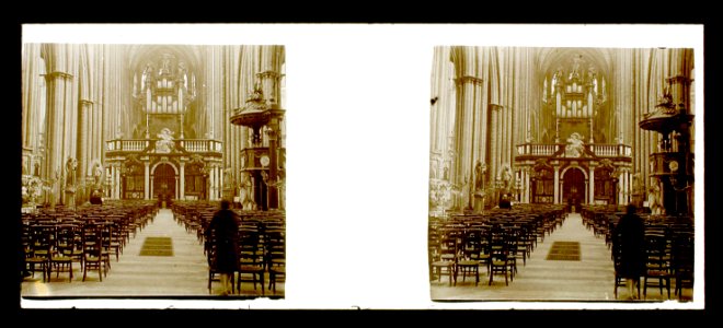 Interior de la catedral de Sant Salvador de Bruges