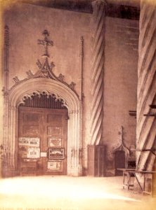 Interior de la Llotja de València, 1870 J.Laurent