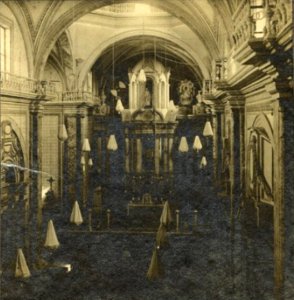 Interior de la Parroquia de Dolores Hidalgo (1909)
