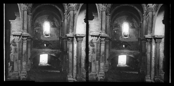 Interior del monestir de Sant Pere de Roda