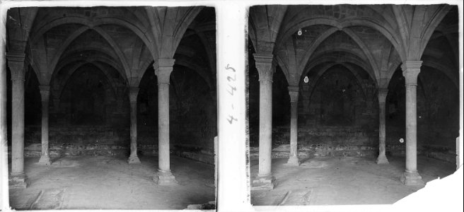 Interior de la sala capitular del monestir de Santes Creus