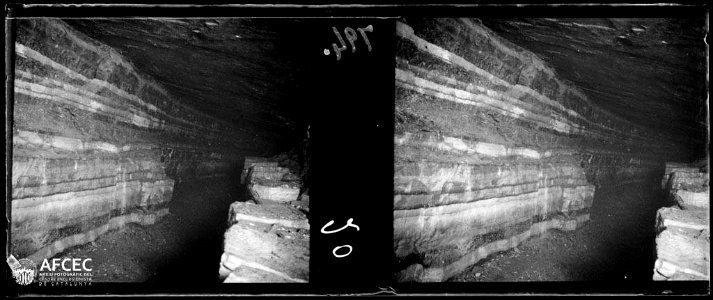 Interior de les mines de Sant Corneli a Fígols