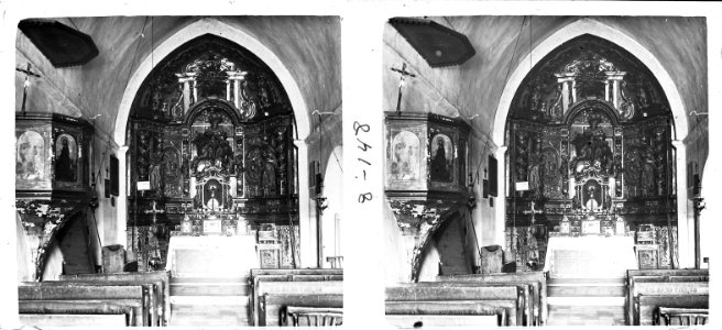 Interior de Sant Martí de Caçà de Pelràs (SaP 148 08)