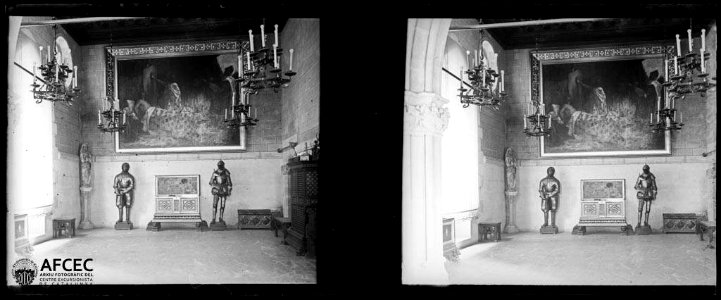 Interior del castell de Santa Florentina (AFCEC GAUSACHS B 01789)