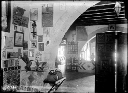 Interior del cau Ferrat de Sitges