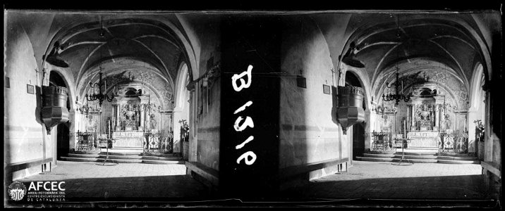 Interior del santuari de Bellmunt