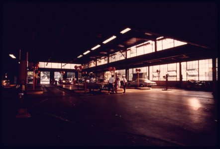 Interior of an Auto Emission Inspection Station in Downtown Cincinnati, Ohio...08-1975 (4266534098)
