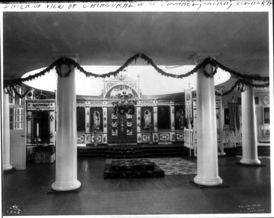 Interior view of Cathedral of St. Michael, Sitka, Alaska LCCN2004672325