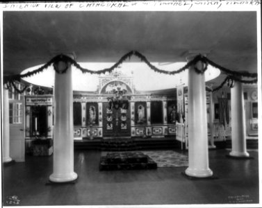 Interior view of Cathedral of St. Michael, Sitka, Alaska LCCN2004672325