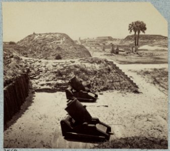 Interior views of Fort Moultrie, Charleston, S.C., April, 1865 LCCN2014646410