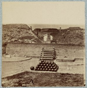 Interior views of Fort Moultrie, Charleston, S.C., April, 1865 LCCN2014646414
