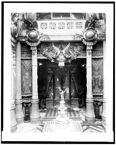Interior view of the Pavilion of Mexico, Paris Exposition, 1889 LCCN92520815 photo