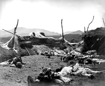 Interior of Fort McKee, June 1871 HD-SN-99-01927