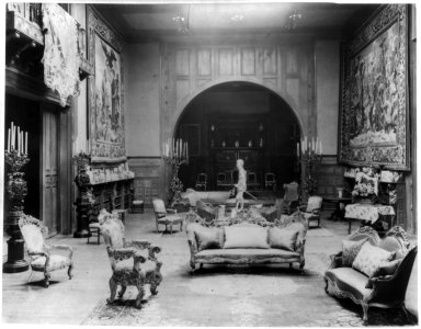 Interiors of John R. McLean House, 1500 I St., N.W., Washington, D.C. - music room from staircase LCCN2001704505