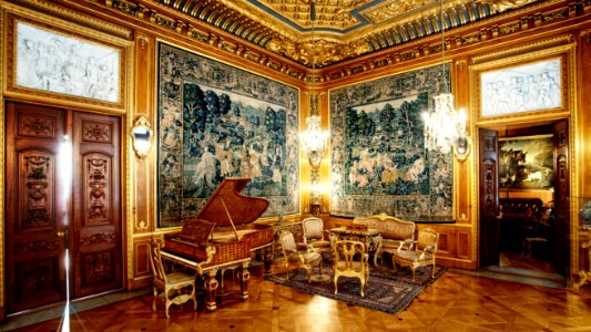 Interiör stora salongen - Hallwylska museet - 87905