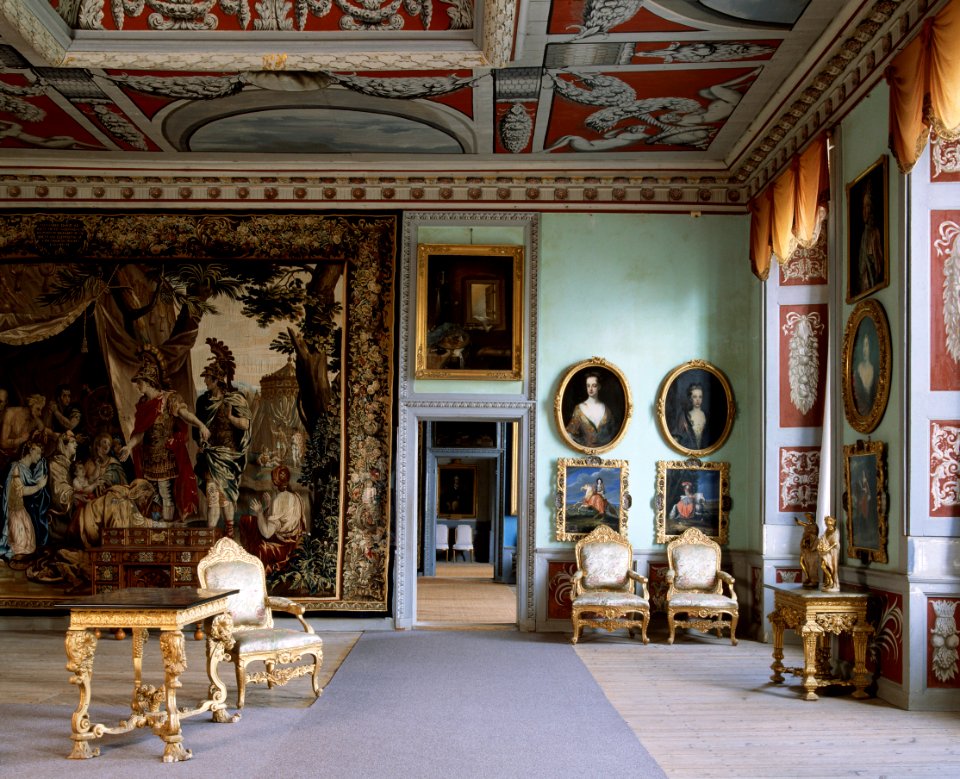Interiör. Gästrumsvåningen. Genève - Skoklosters slott - 13422
