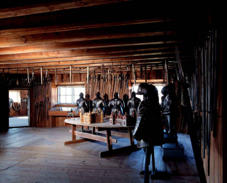 Interiör. Wrangels rustkammare - Skoklosters slott - 39484