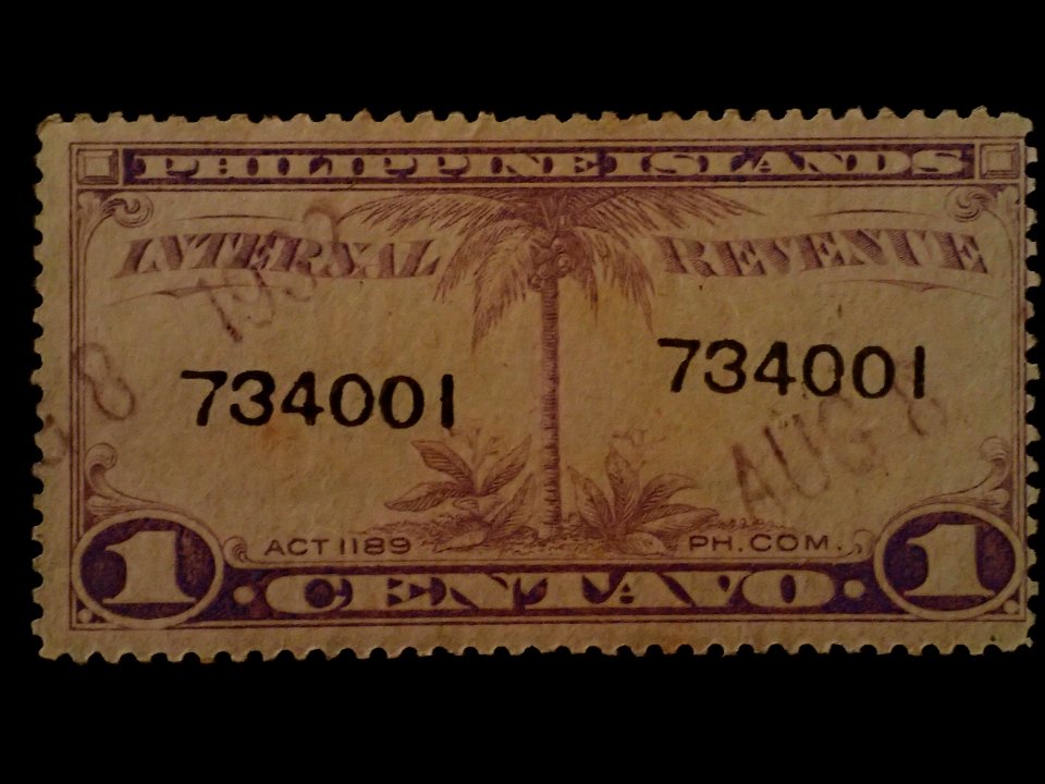 Internal Revenue Stamps of the Philippine Island 1930-1937 04