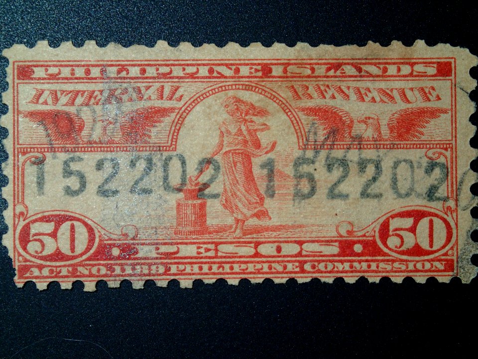 Internal Revenue Stamps Philippine Islands 1905-1928 02