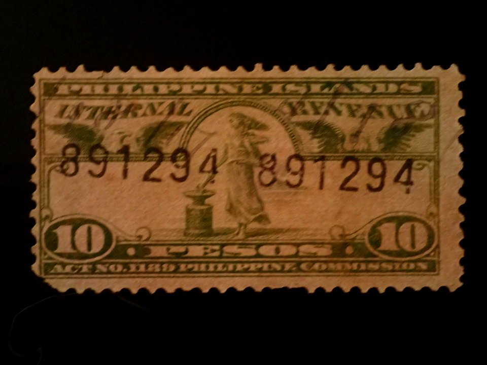 Internal Revenue Stamps Philippine Islands 1905-1928 06