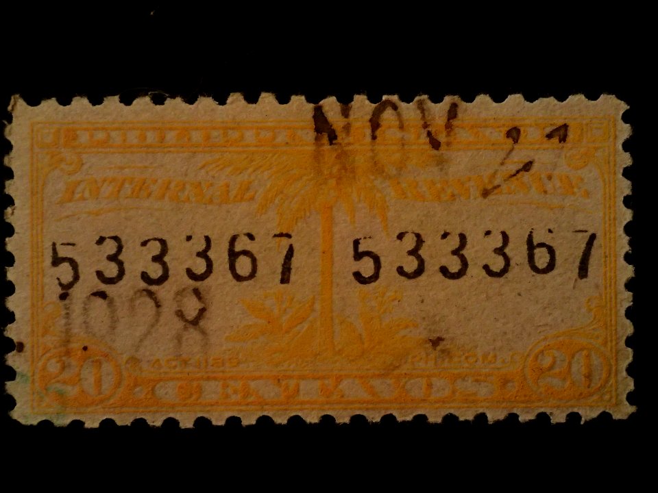Internal Revenue Stamps Philippine Islands 1905-1928 10