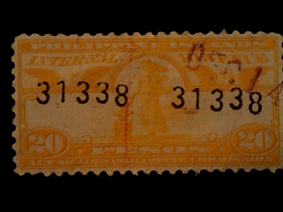Internal Revenue Stamps Philippine Islands 1905-1928 14