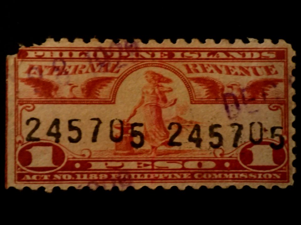 Internal Revenue Stamps Philippine Islands 1905-1928 04