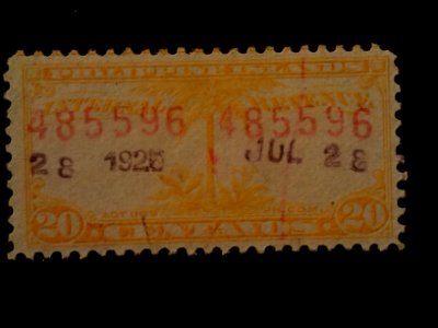 Internal Revenue Stamps Philippine Islands 1905-1928 16