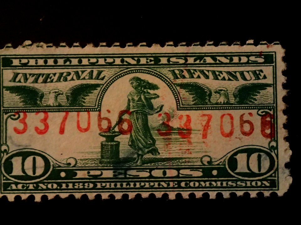 Internal Revenue Stamps Philippine Islands 1905-1928 20