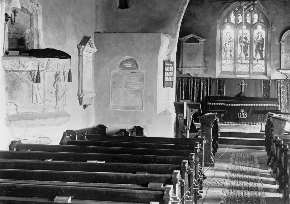 Interior of St John the Baptist Church, Nottage, Porthcawl (4641750)
