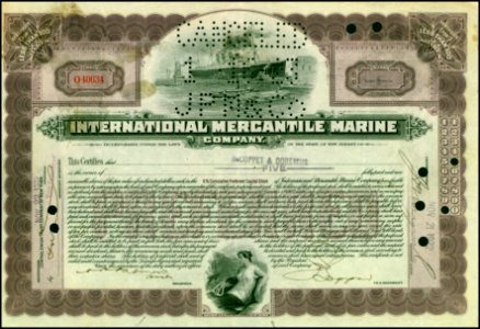 International Mercantile Marine Company 1922 photo