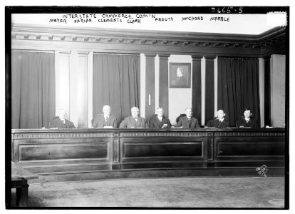 Interstate Commerce Com'n, Meyer, Harlan, Clements, Clark, Prouty, McChord, Marble LCCN2014692782