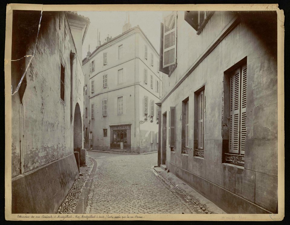 Intersection des rues Caminade et Montgaillard. - FRAC31555 26Fi27