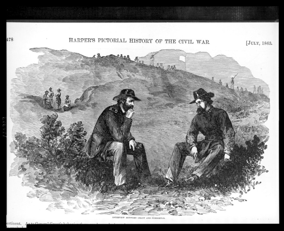 Interview between Grant and Pemberton LCCN2003663125