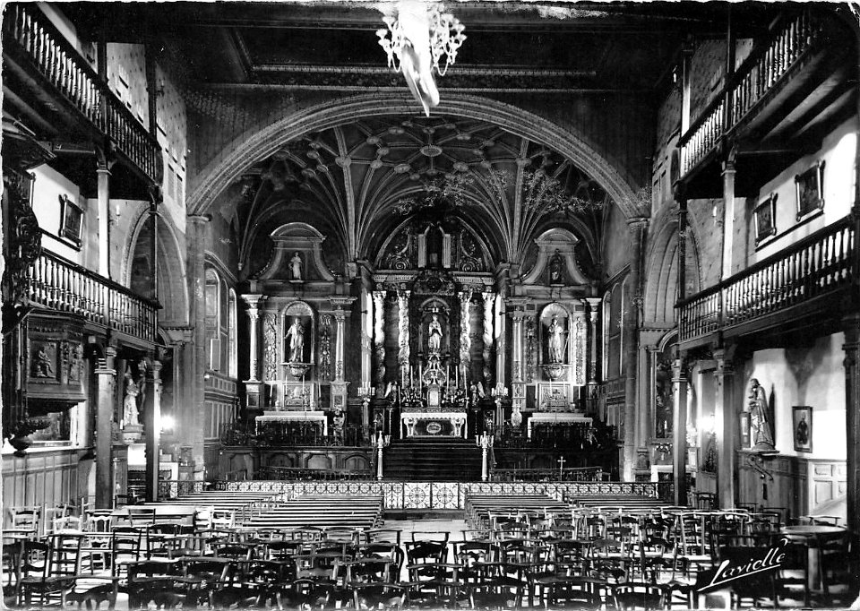 Intérieur de Saint-Vincent de Ciboure