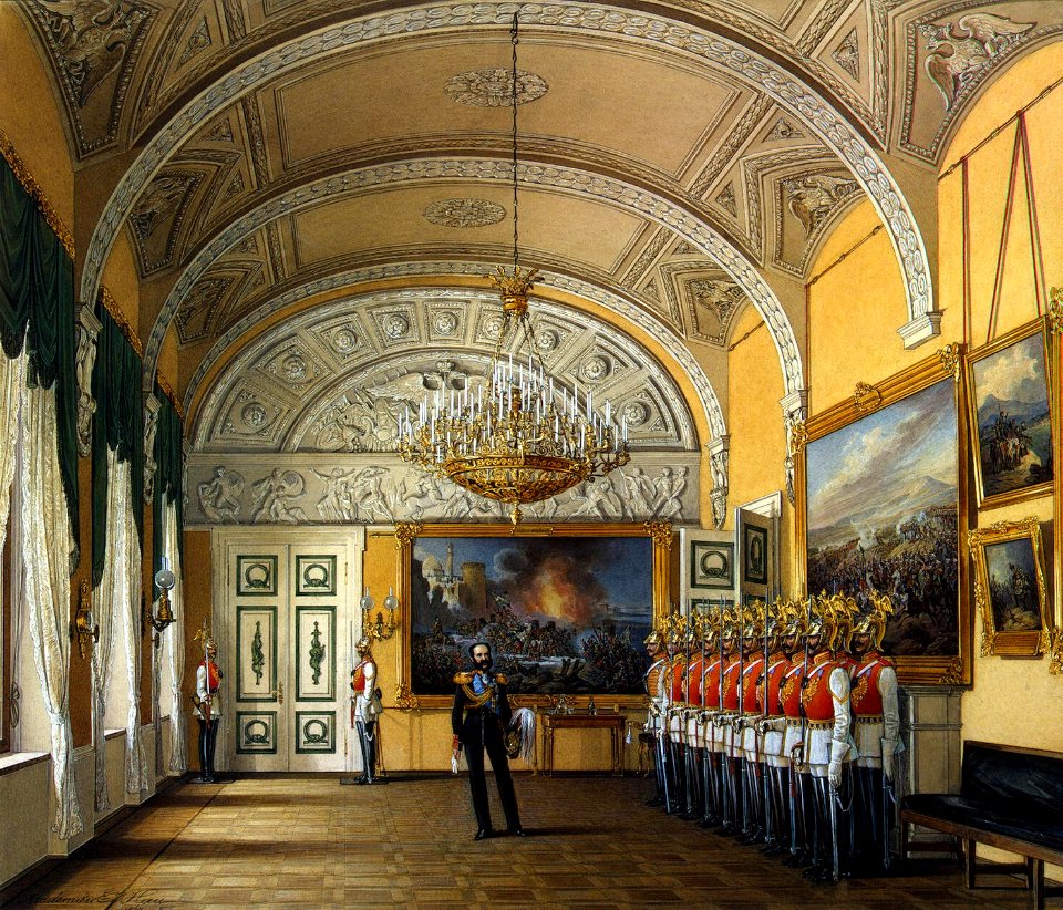 Interiors of the Winter Palace The Guardroom