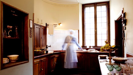 Interiör serveringsrummet - Hallwylska museet - 87898