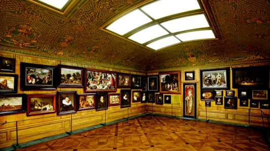 Interiör tavelgalleriet - Hallwylska museet - 87903