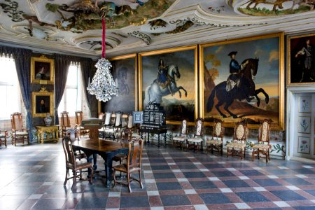 Interiör. Kungssalen - Skoklosters slott - 87268