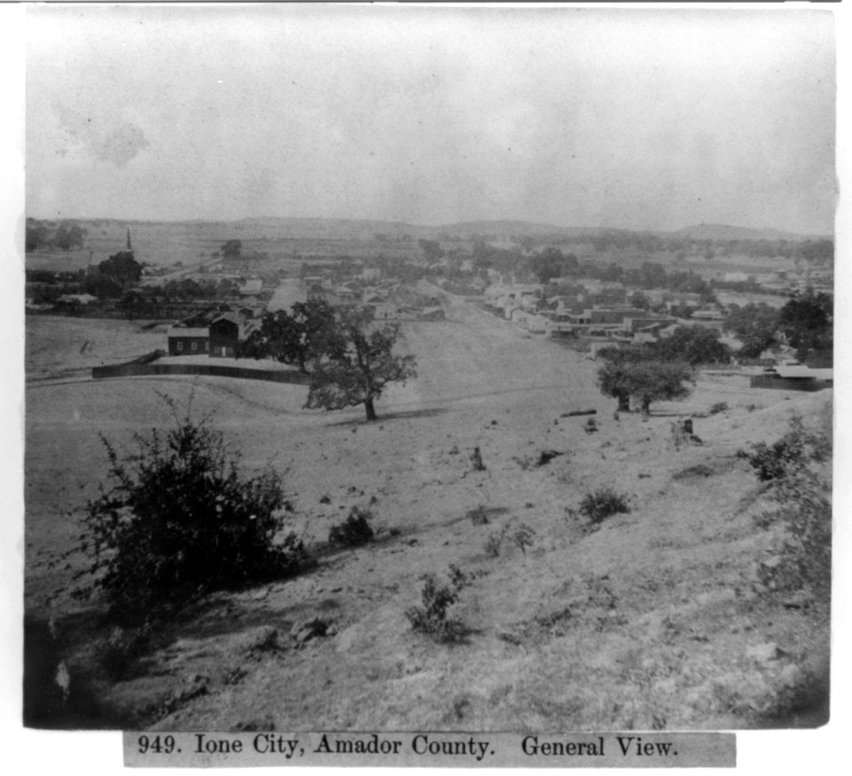 Ione City, Amador County - General view LCCN2002721319