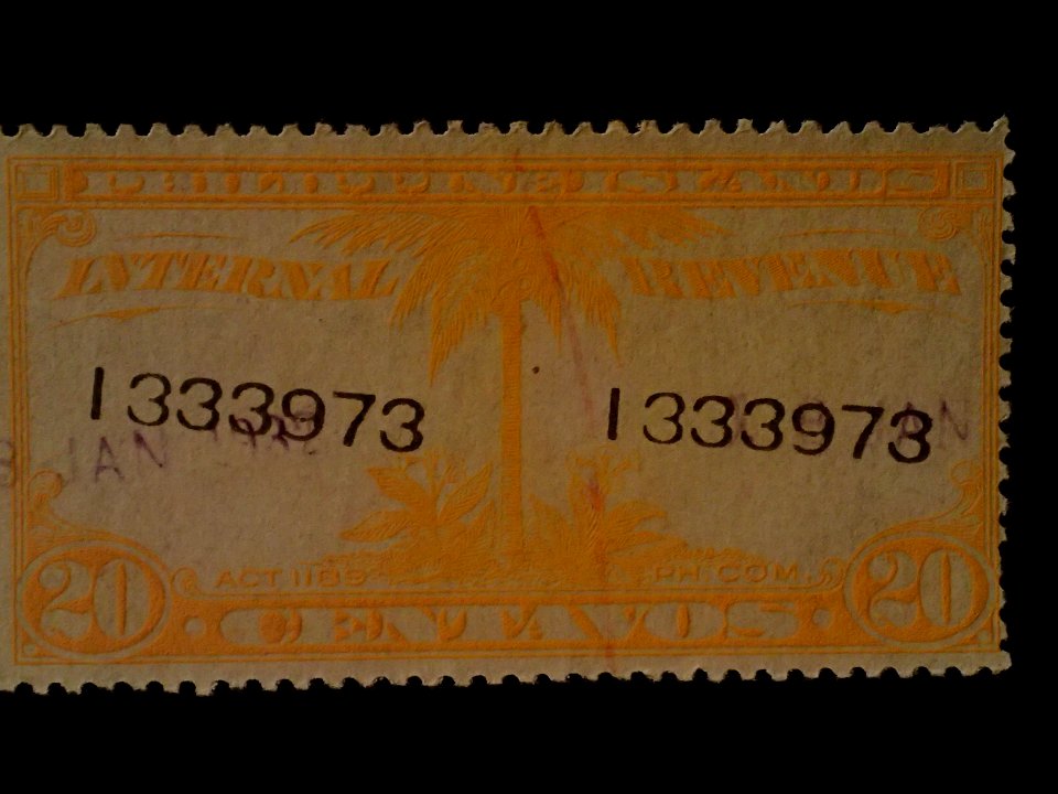 Internal Revenue Stamps of the Philippine Island 1930-1937 05