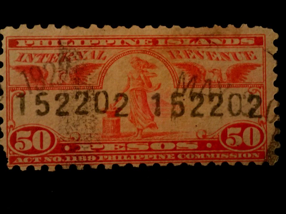 Internal Revenue Stamps Philippine Islands 1905-1928 01